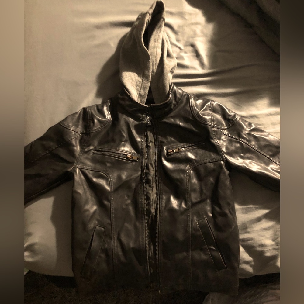 Kids leather jacket